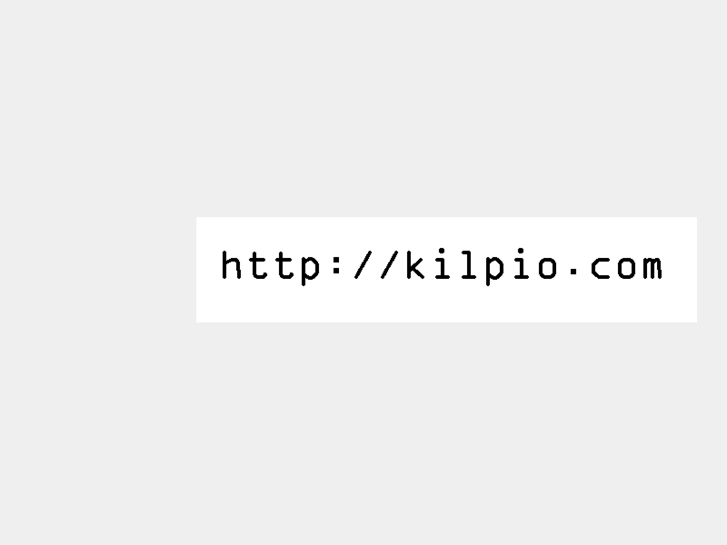 www.kilpio.com