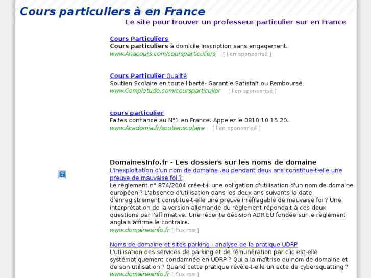www.particuliers-cours.com