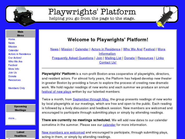 www.playwrightsplatform.org