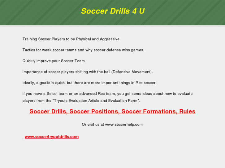 www.soccerdrills4u.com