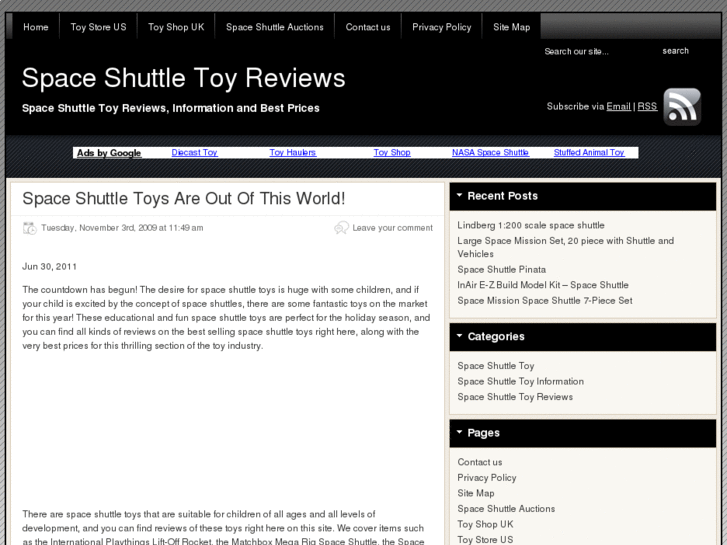 www.spaceshuttletoy.net