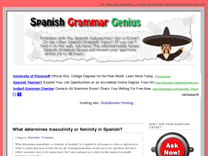 www.spanishgrammargenius.com