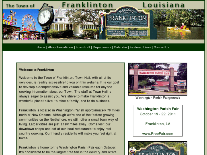 www.townoffranklinton.com