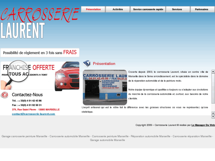 www.carrosserie-laurent.com