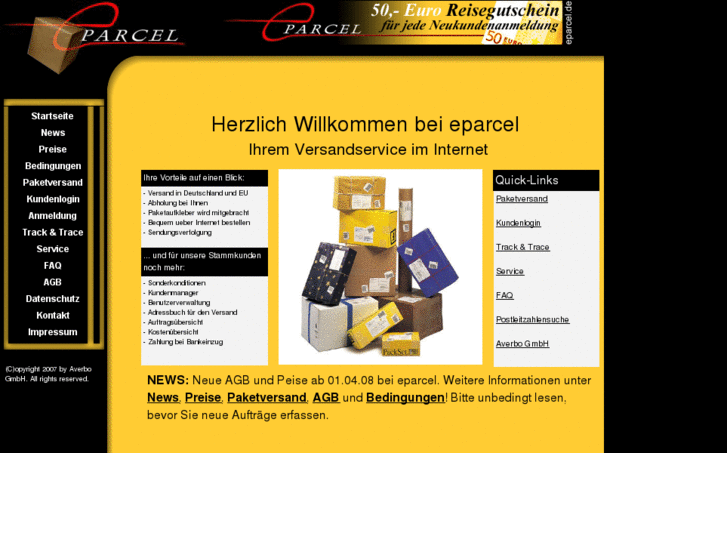 www.e-parcel.biz