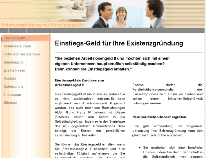 www.einstiegsgeld.org