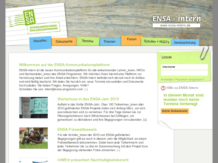 www.ensa-intern.de