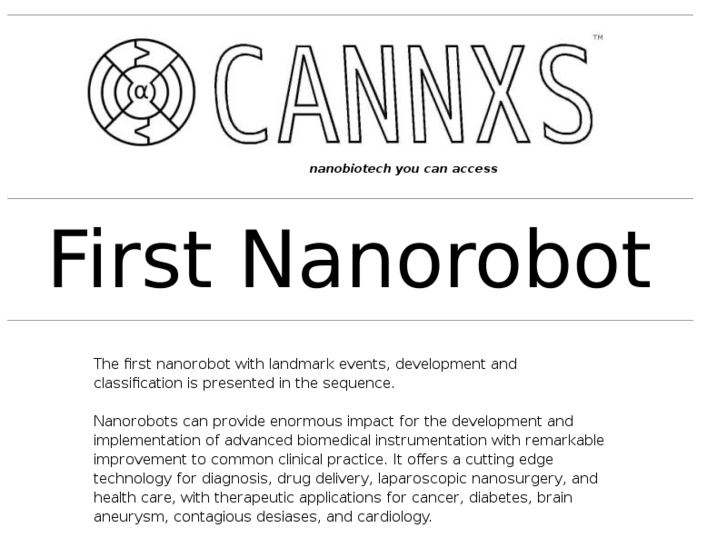 www.firstnanorobot.org