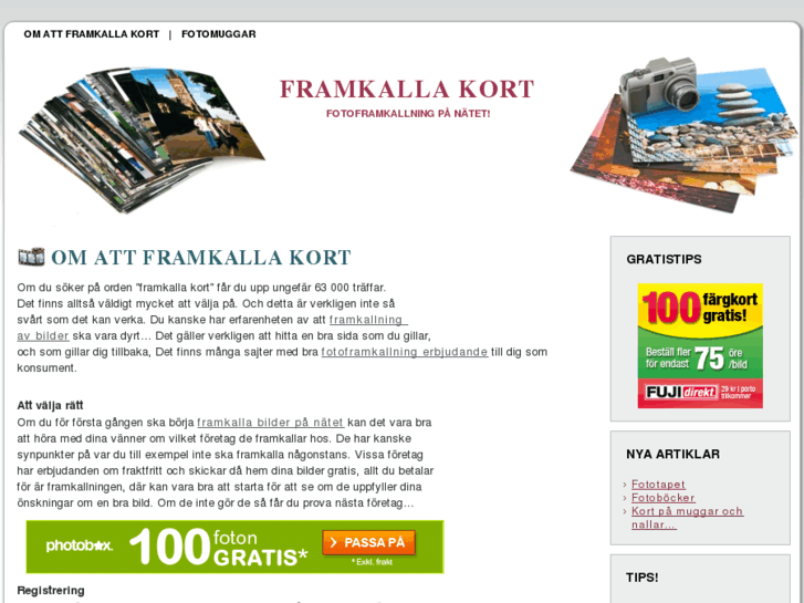 www.framkallakort.com