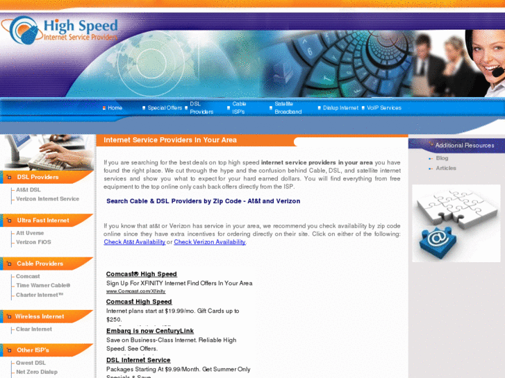 www.high-speed-internet-service-providers.com