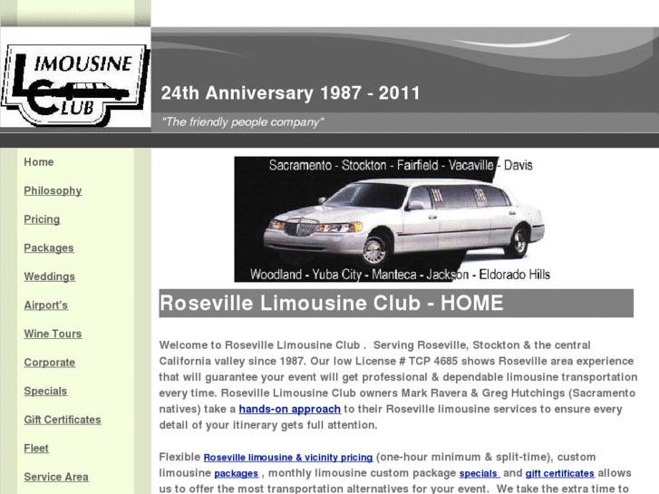 www.rosevillelimousineclub.com