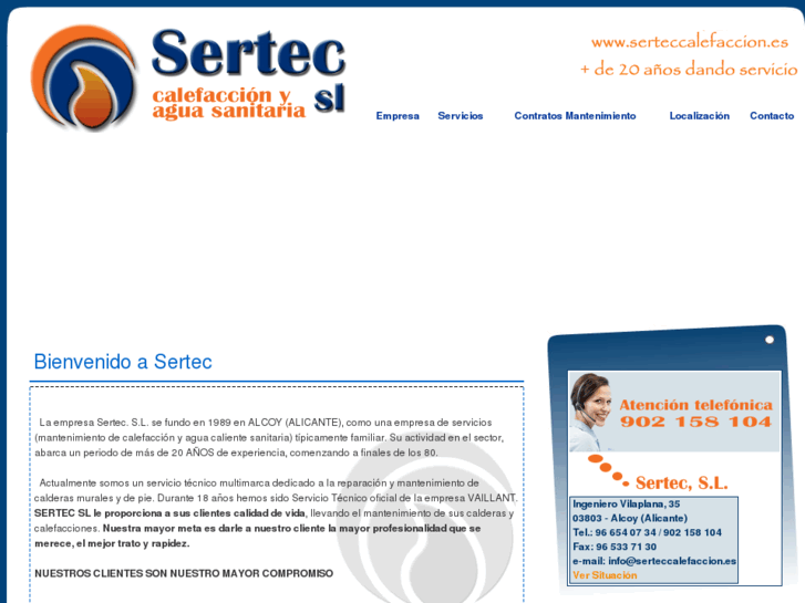 www.serteccalefaccion.es