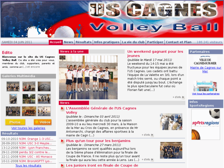 www.uscagnesvolley.com