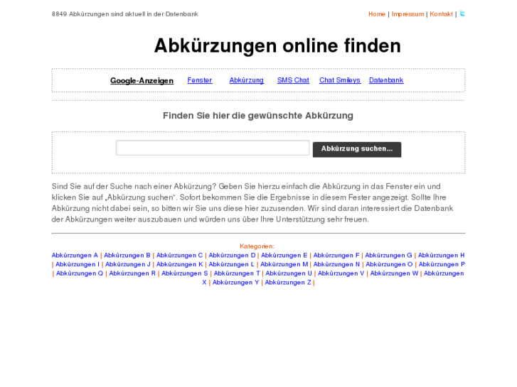 www.abkuerzung-online.de