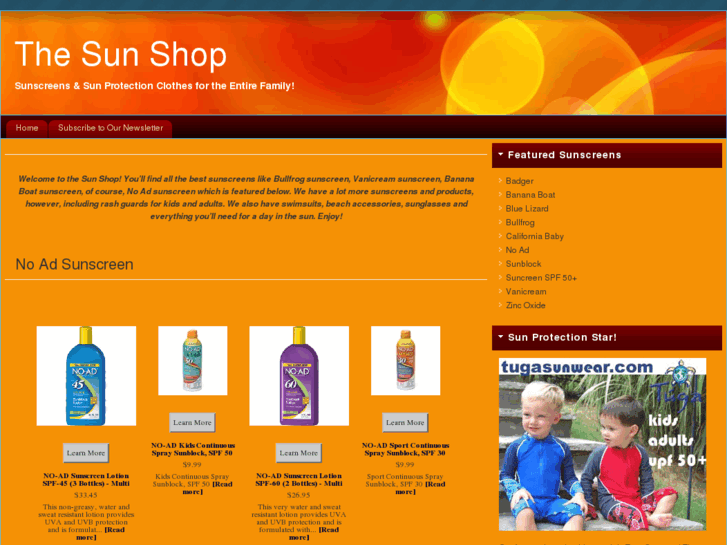 www.babysunscreenlotion.com