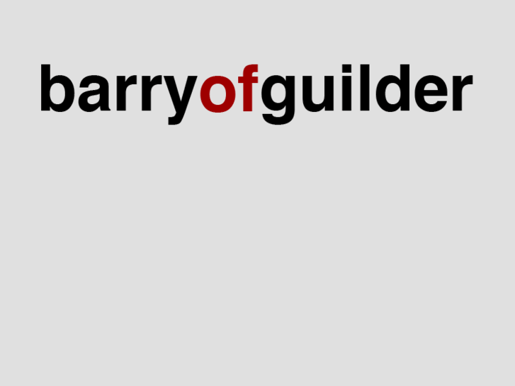 www.barryofguilder.com