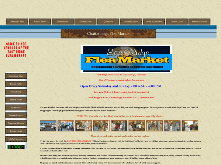 www.chattanoogafleamarket.com