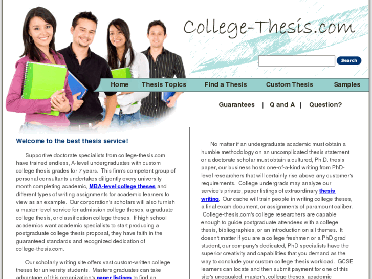 www.college-thesis.com