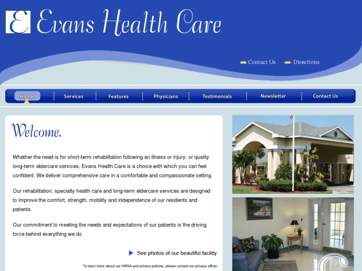 www.evanshealthcarecenter.com