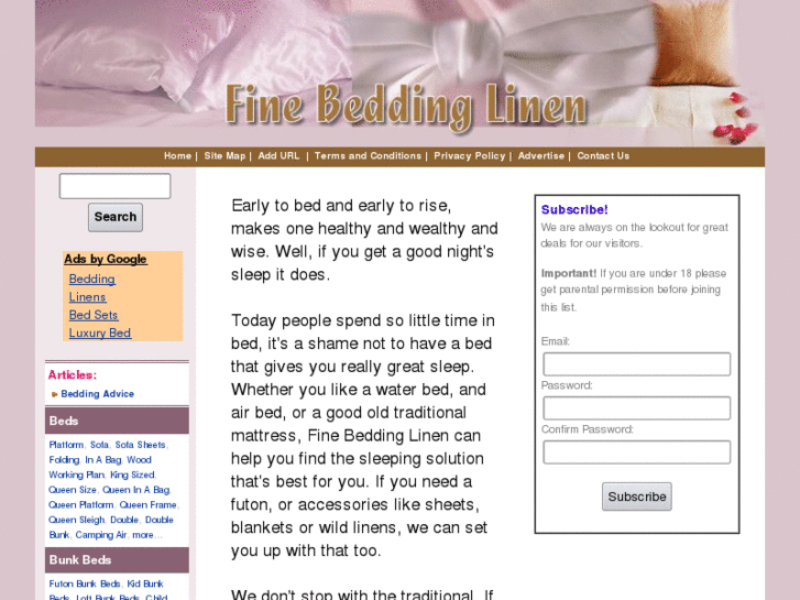 www.fine-bedding-linen.com