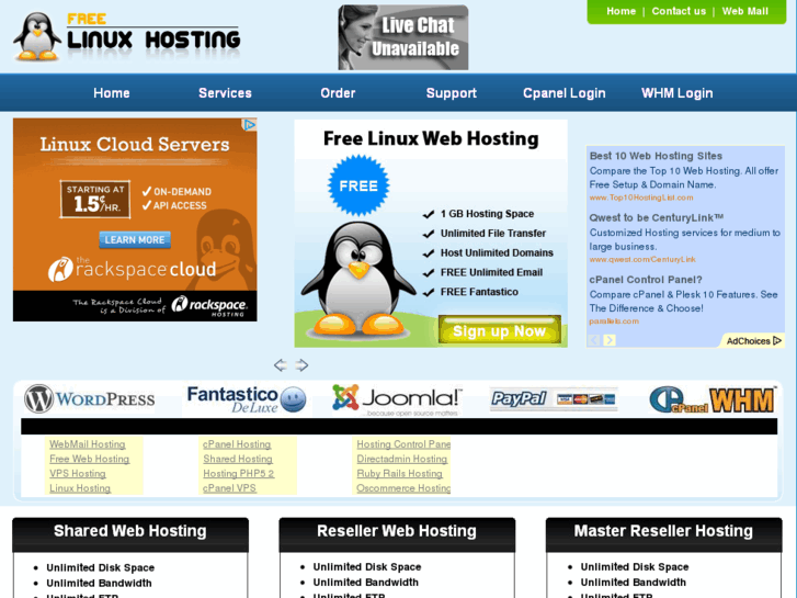 www.freelinuxhosting.net