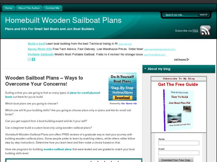 www.homebuilt-wooden-sailboat-plans.com