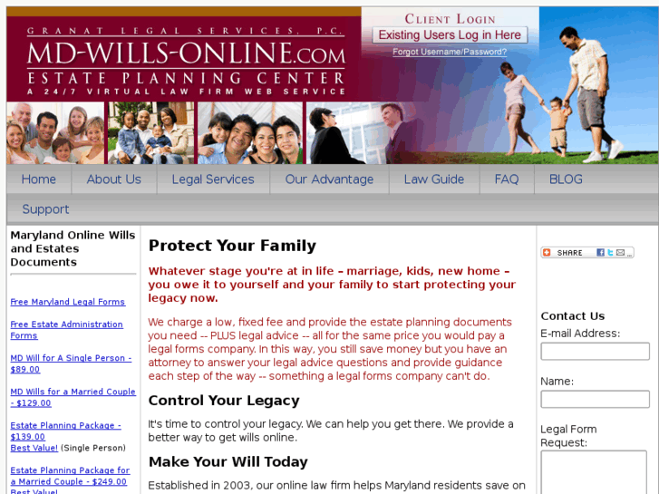 www.md-wills-online.com