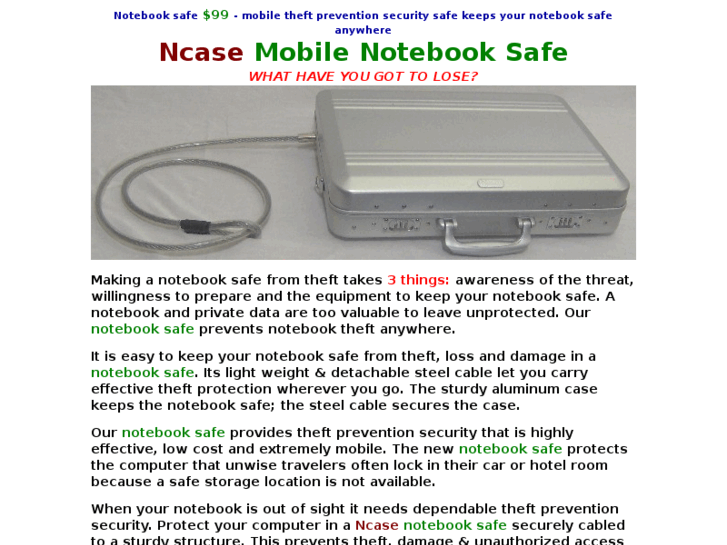 www.notebook-safe.com