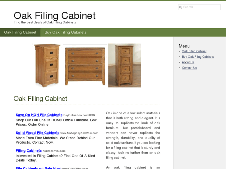 www.oakfilingcabinet.org