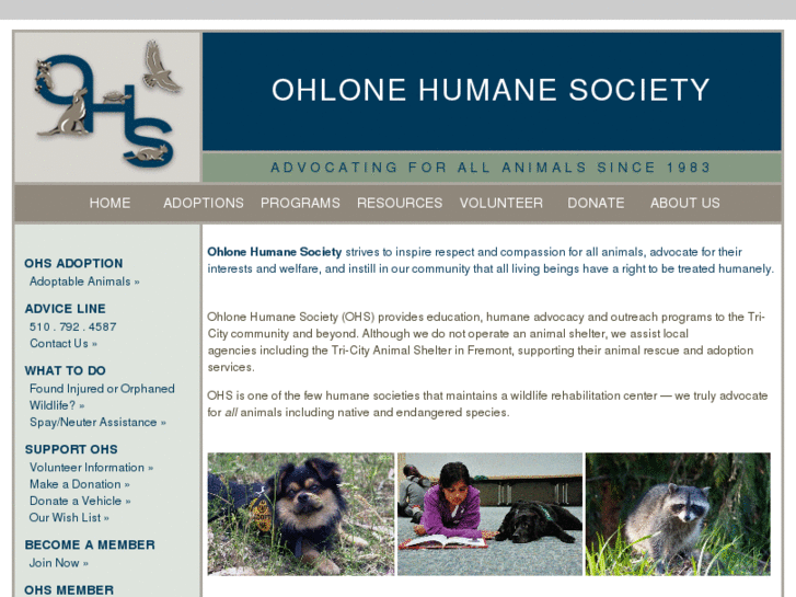 www.ohlonehumanesociety.org