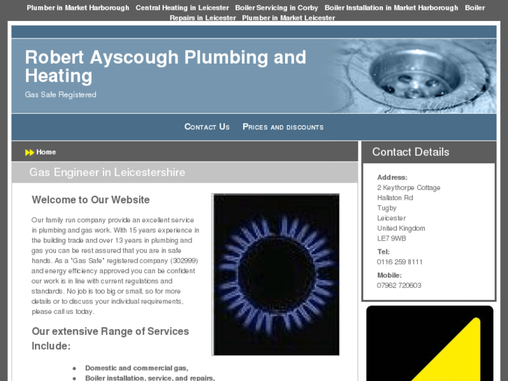 www.plumbersinmarketharborough.com