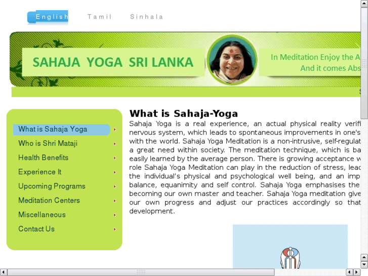 www.sahajayoga-srilanka.org