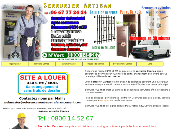 www.serruriercannes.net