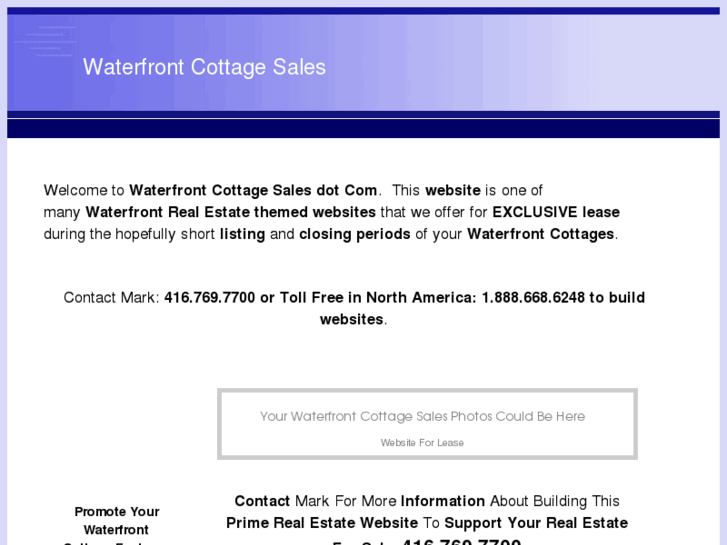 www.waterfrontcottagesales.com