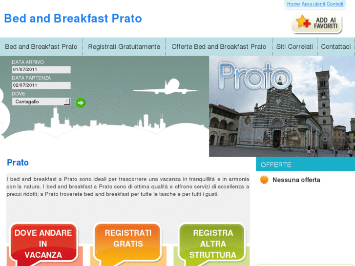 www.bedandbreakfastprato.it