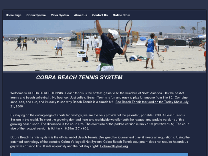 www.cobrabeachtennis.com