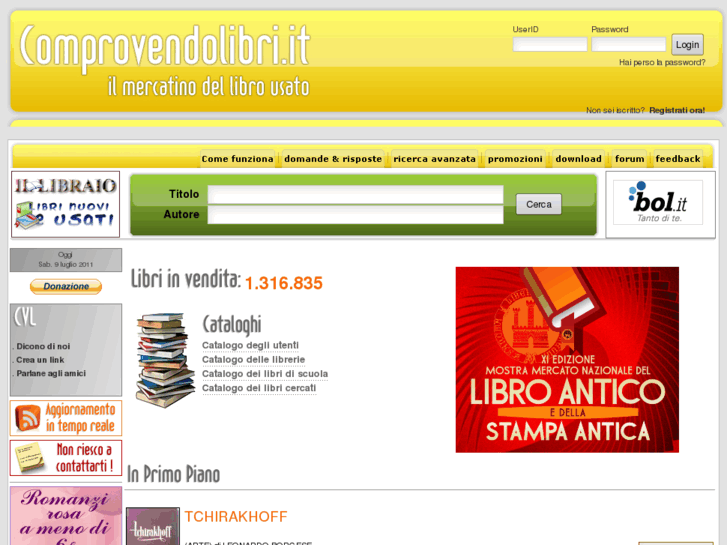 www.comprovendolibri.it