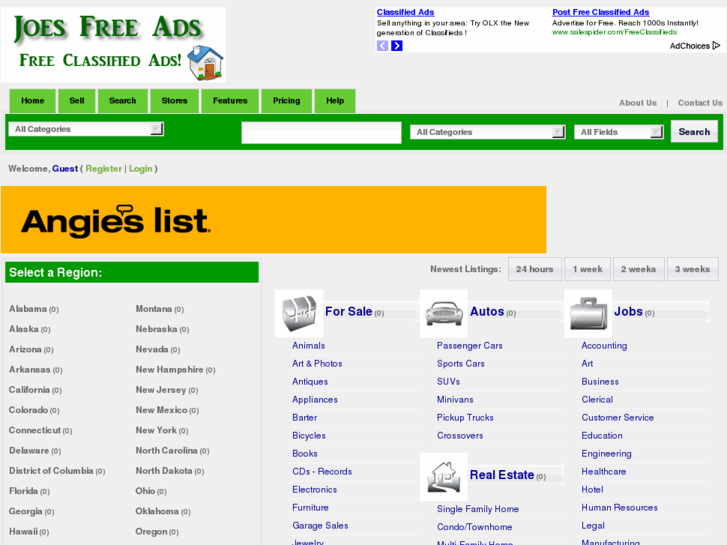 www.joesfreeads.com