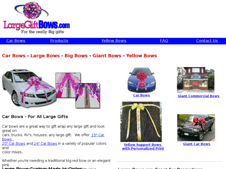 www.largegiftbows.com