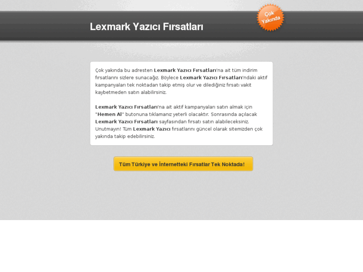 www.lexmarkyazicifirsatlari.com