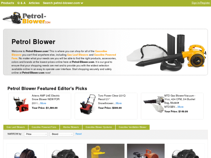 www.petrol-blower.com