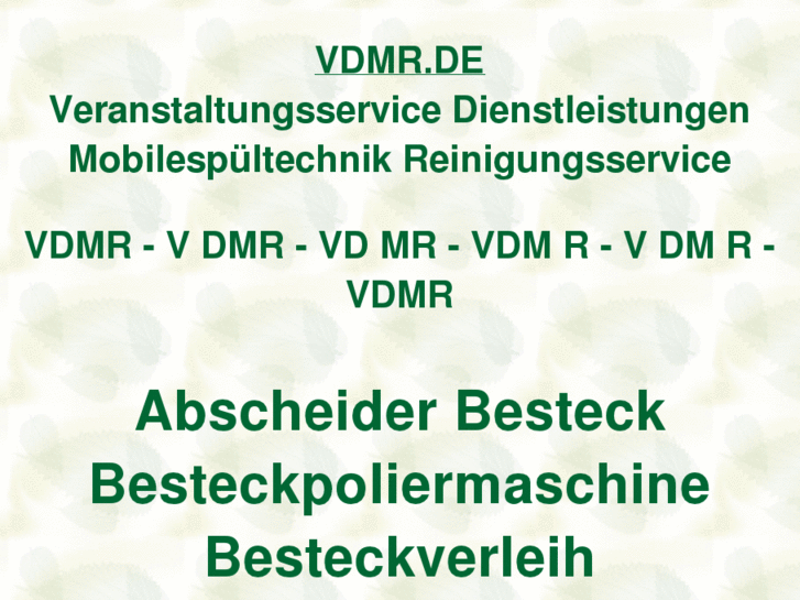 www.vdmr.de