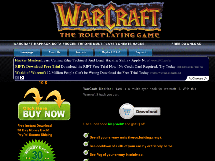 www.warcraftmaphack.com