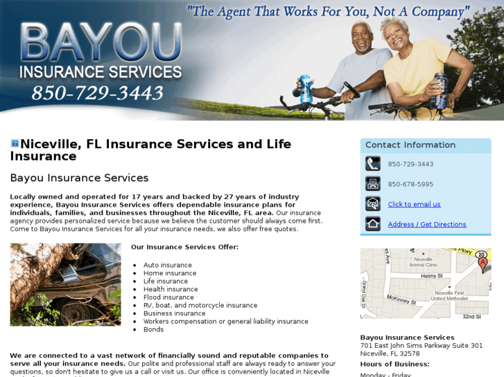 www.bayouinsuranceniceville.com