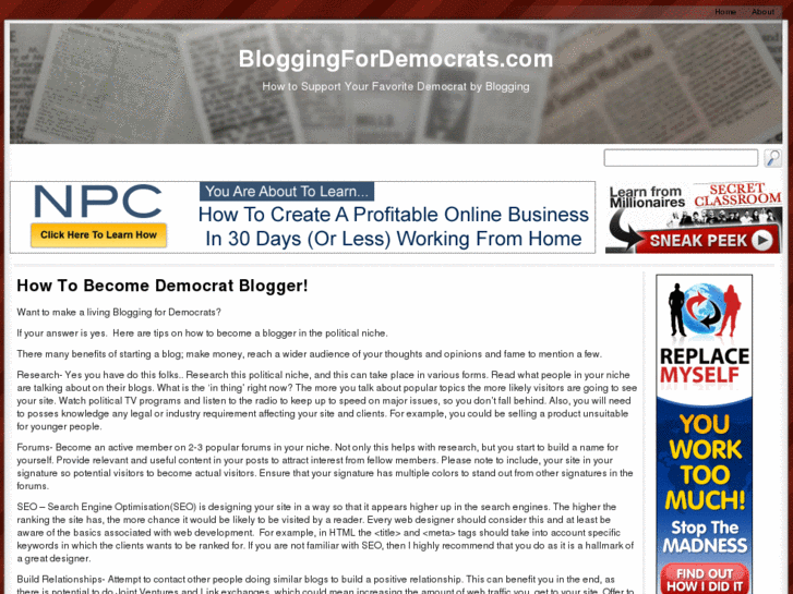 www.bloggingfordemocrats.com