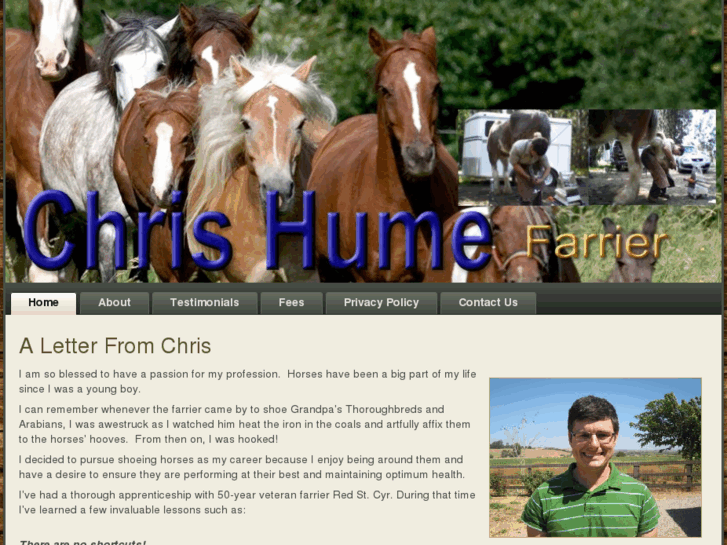 www.chrishumefarrier.com