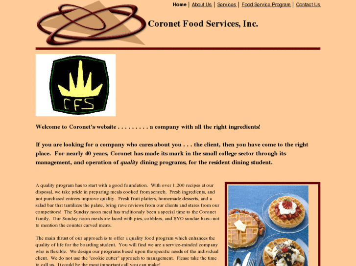 www.coronetfoodservices.com