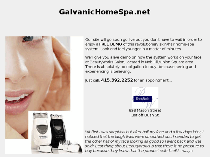 www.galvanichomespa.net