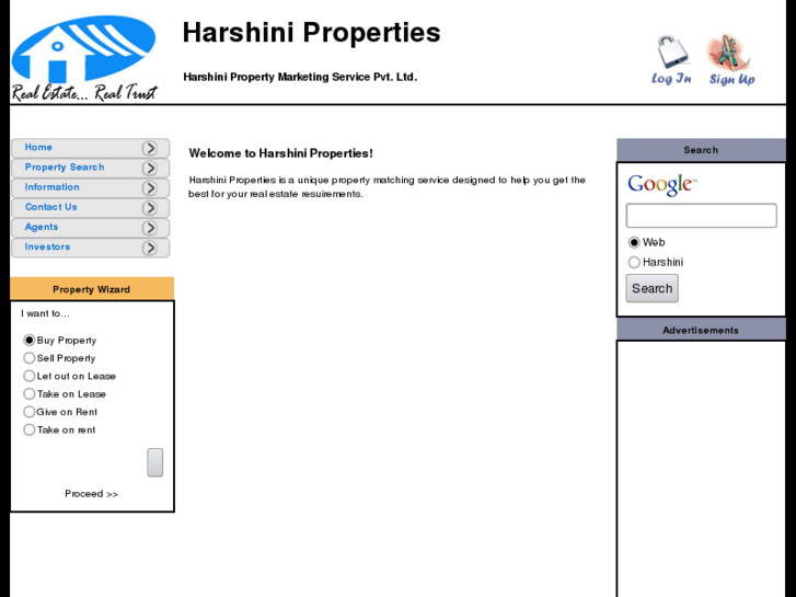 www.harshiniproperties.com