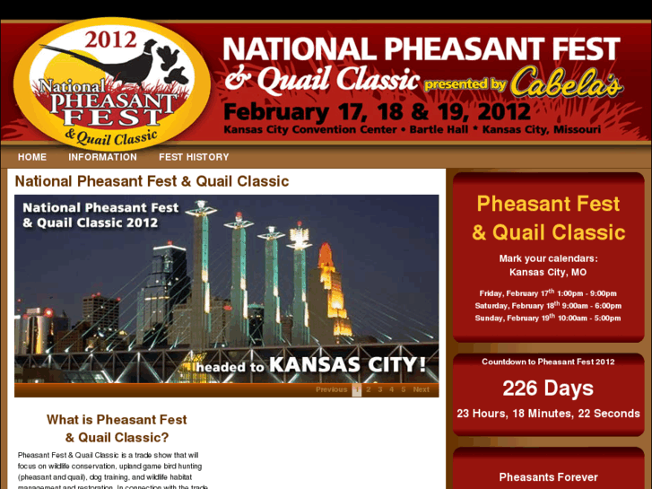 www.nationalpheasantfest.org